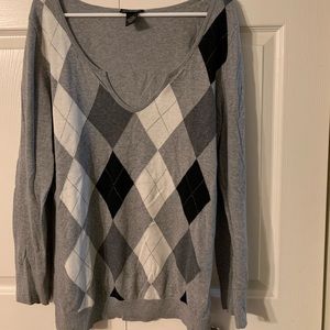 Lane Bryant v-neck sweater